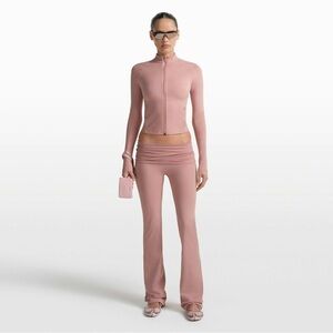 Nike Skims Matte Flared Fold over Waistband Pant - XS